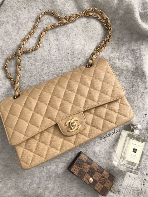 chanel classic flap beige discontinued|chanel classic flap bag vintage.